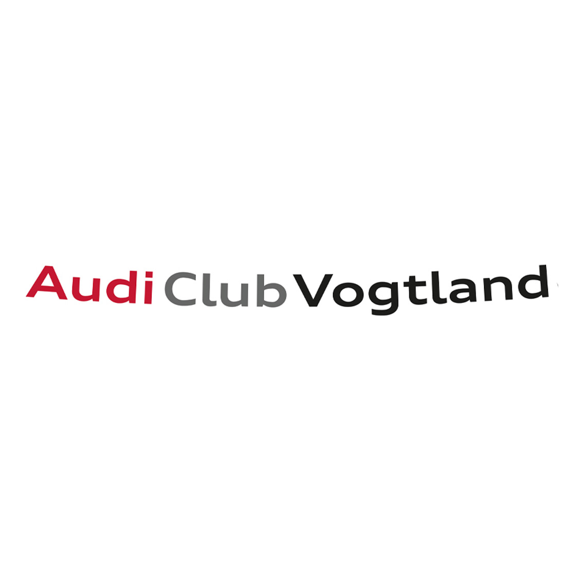 Aufkleber für Front- und Heckscheibe Audi Club Vogtland